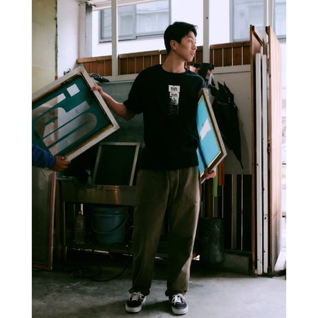 PAJA STUDIO / BOX TEE / NAVY