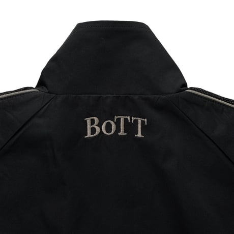 BoTT / MESH PANEL TRACK JACKET / BLACK
