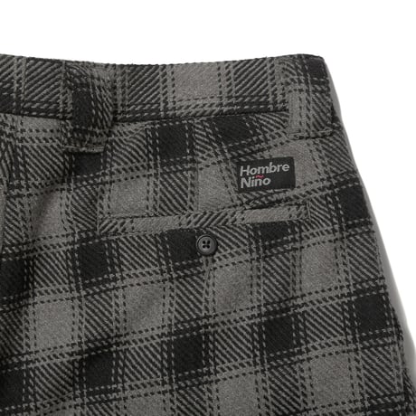 HOMBRE NINO / PLAID PANTS / C.GRAY