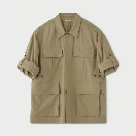 PHIGVEL MAKERS & Co. / UTILITY LS SHIRT JACKET / DUST NAVY