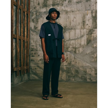 tone / STRIPE T SHRT  / NAVY STRIPE