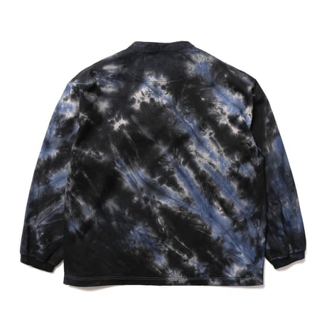 HOMBRE NINO / TIE DYE VENTILATION SHIRT / NAVY