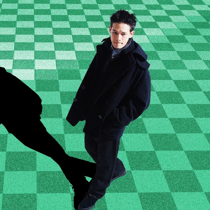 HOMBRE NINO / x CORONA NAVY P-COAT / BLACK | S