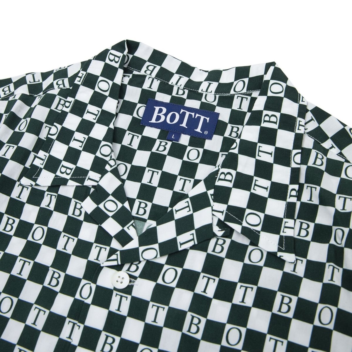bott Checkerboard S/SL Shirt(green)