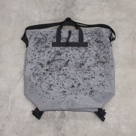 ZEPTEPI & Co. / DRIL BAG / MEDIUM / RAINDROPS / GRAY