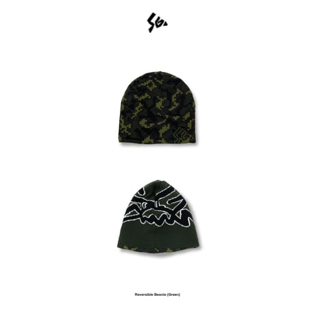 SPECIAL GUEST K.K. / REVERSIBLE BEANIE / GREEN