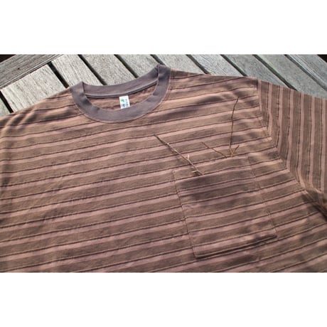 NOROLL / UNEVENNESS S/S TEE / SOILBROWN