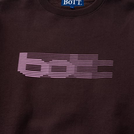 BoTT / BLUR CREWNECK / BROWN