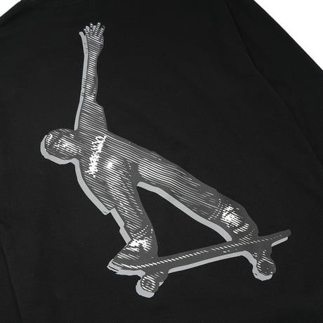 HOMBRE NINO / L/S PRINT TEE (SKATE) / WHITE