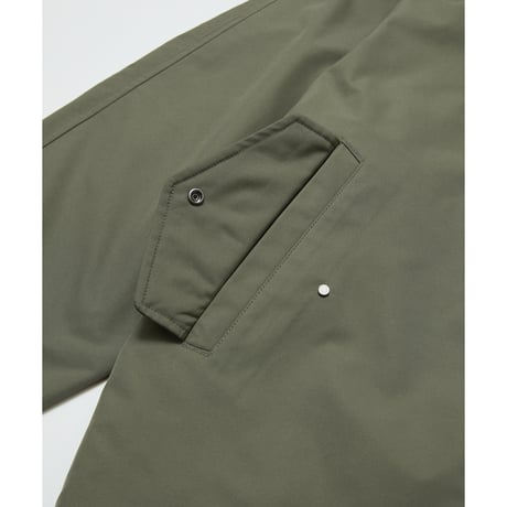 BAL / x TAION BALMACAAN COAT WITH DETACHABLE DOWN VEST / CARBON