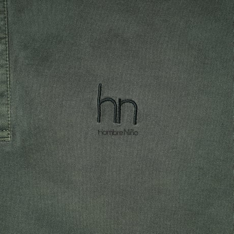 HOMBRE NINO / PIGMENT DYED S/S POLO / GREEN