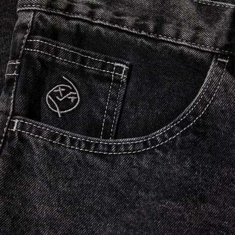 POLAR SKATE CO. / BIG BOY SHORTS / SILVER BLACK