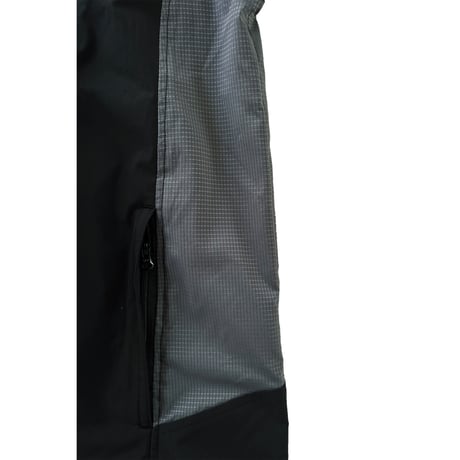 COMFORTABLE REASON / STAND ZIP STRETCH JACKET / BLACK