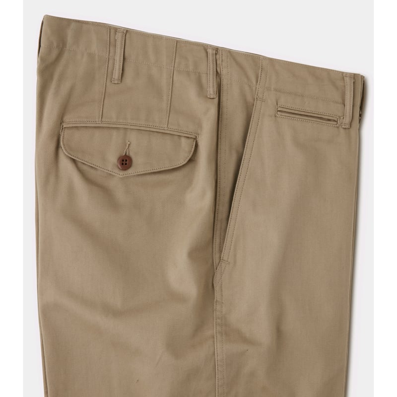 PHIGVEL MAKERS & Co. / OFFICER TROUSERS (WIDE)