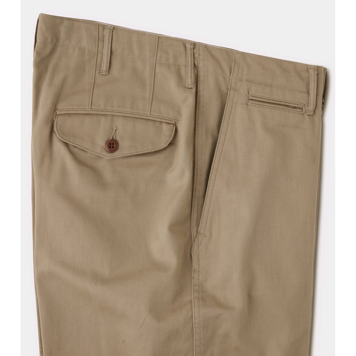 PHIGVEL MAKERS & Co. / OFFICER TROUSERS (WIDE)