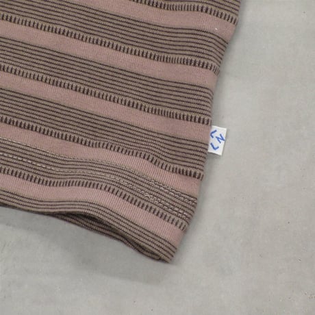 NOROLL / UNEVENNESS S/S TEE / SOILBROWN