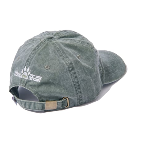SAYHELLO x WOOFIE / PRO SHOP CAP / WASHED SAFARI