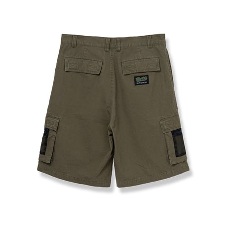 BoTT / MESH POCKET CARGO SHORT / OLIVE