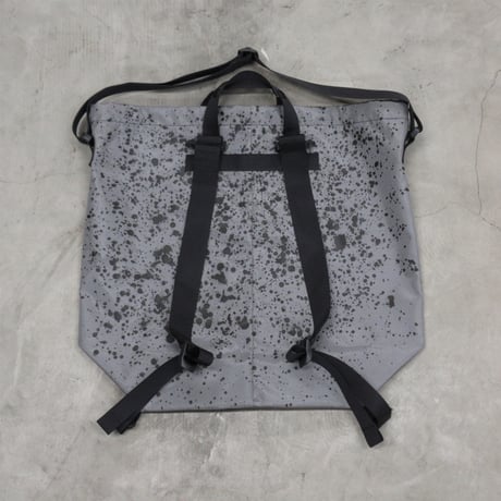 ZEPTEPI & Co. / DRIL BAG / MEDIUM / RAINDROPS / GRAY