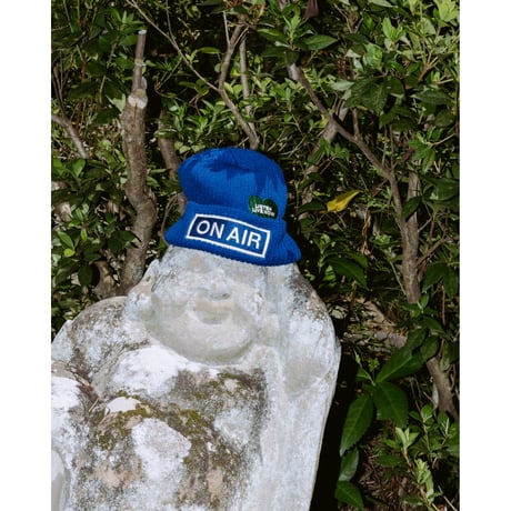 ON-AIR / ON AIR BASIC LOGO CUFF BEANIE / ROYAL