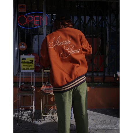 SPECIAL GUEST K.K. / SG STADIUM JACKET / GREEN