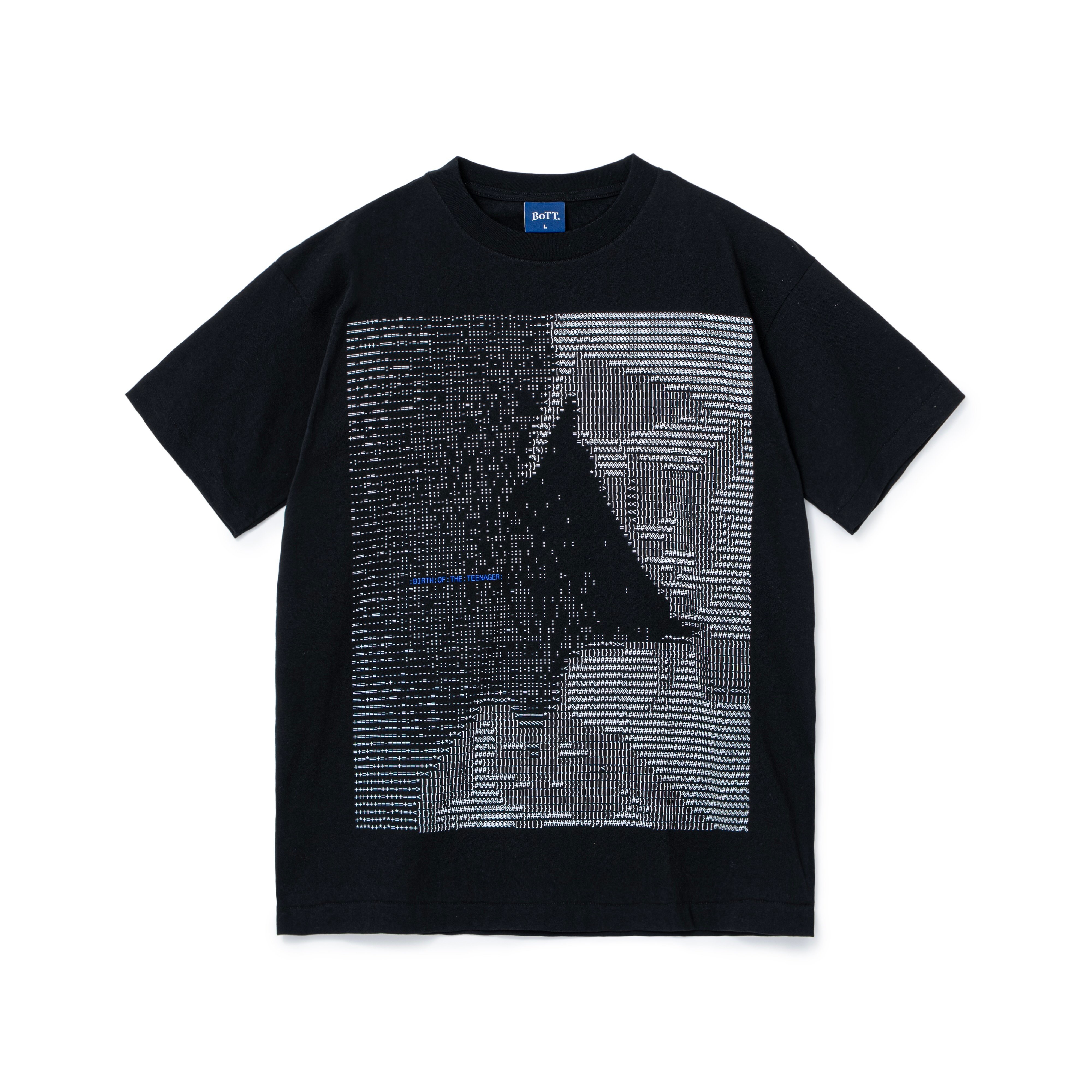 BoTT / ASCII TEE / BLACK | Sophomore