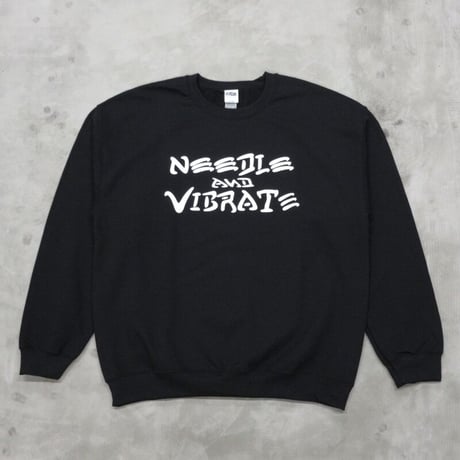 TILT / VIBERATE CREW SWEAT / BLACK