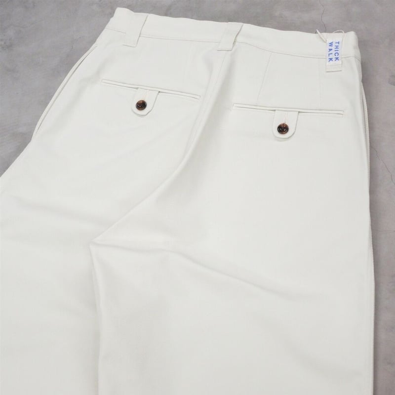 NOROLL / THICK WALK PANTS / IVORY | Sophomore