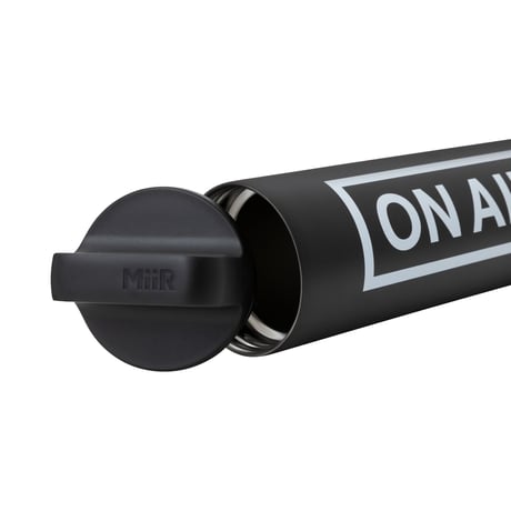 ON-AIR / MiiR 20oz WIDE MOUTH BOTTLE / BLACK