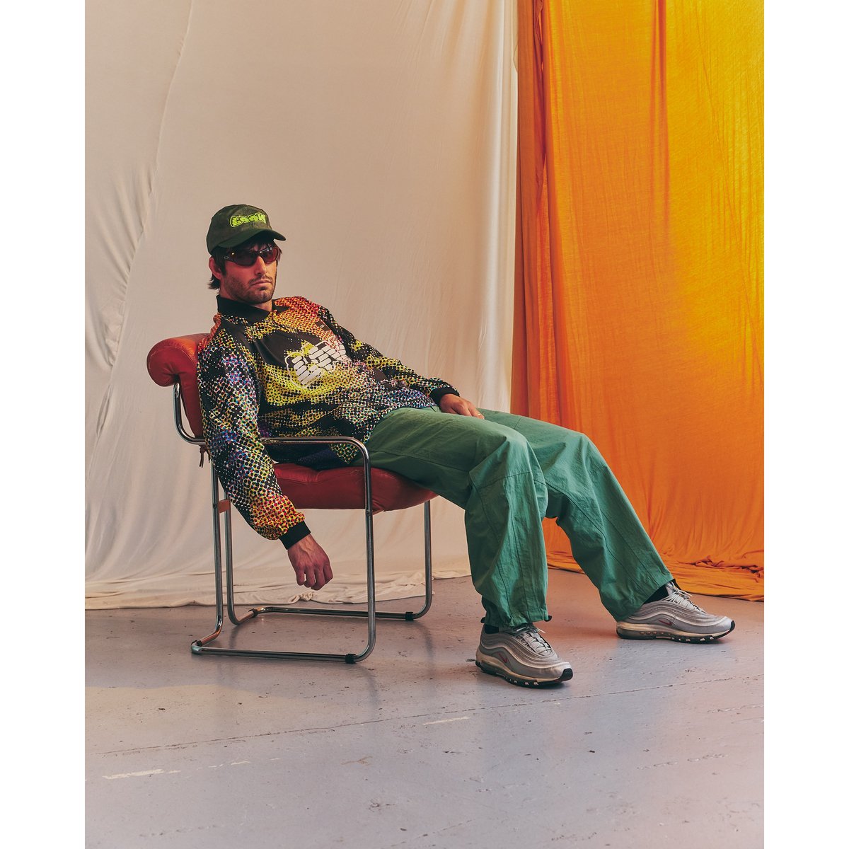 LQQQK Studio トラックパンツ LQQK STUDIO / BAGGY PANTS / BLACK | Sophomore