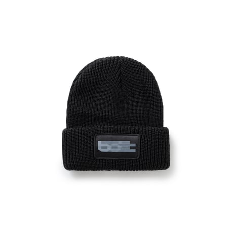 BoTT / BLUR PATCH BEANIE / BLACK