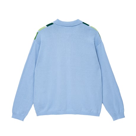 SPECIAL GUEST K.K. / SG LINE KNIT CARDIGAN / LIGHT BLUE