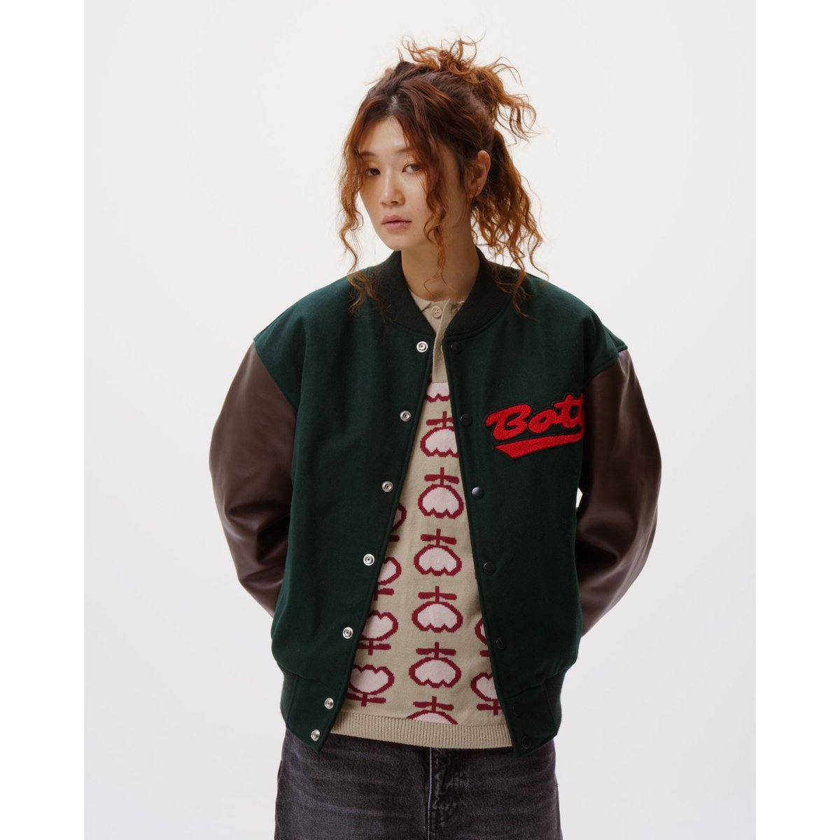 BoTT / WOLF VARSITY JACKET / FOREST | Sophomore