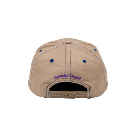 SPECIAL GUEST K.K. / SG LOGO 5 PANEL CAP / BROWN