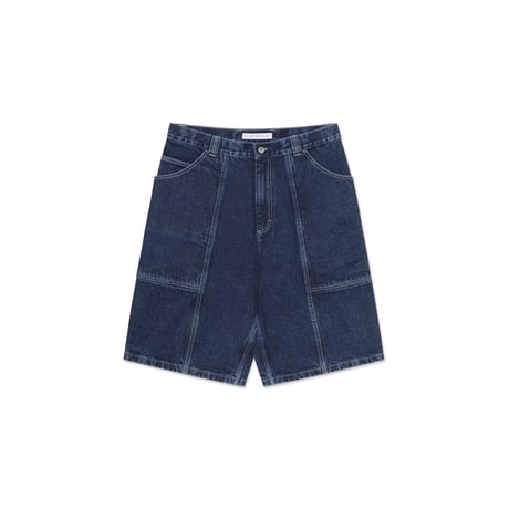 POLAR SKATE CO. / JIRO SHORTS / DARK BLUE (W / WHITE STITCHING)