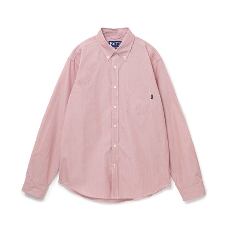 BoTT / CLASSIC STRIPE SHIRT / RED