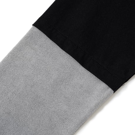 SOL soonerorlater / FAKE LAYERED TEE / BLACK