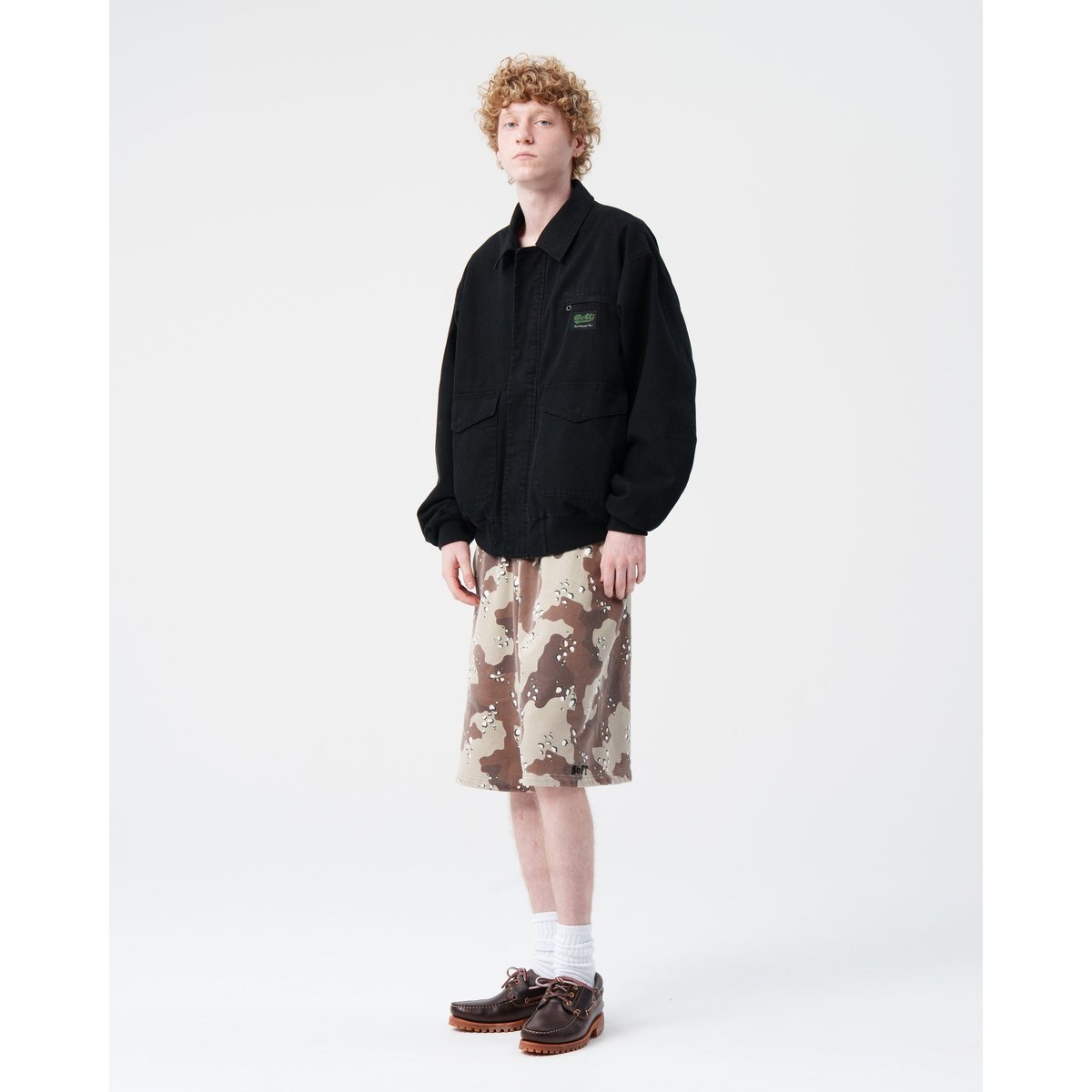 新品未使用　訳あり　BoTT Desert Camo Sweatshort BoTT / DESERT CAMO SWEATSHORT / SAND | Sophomore