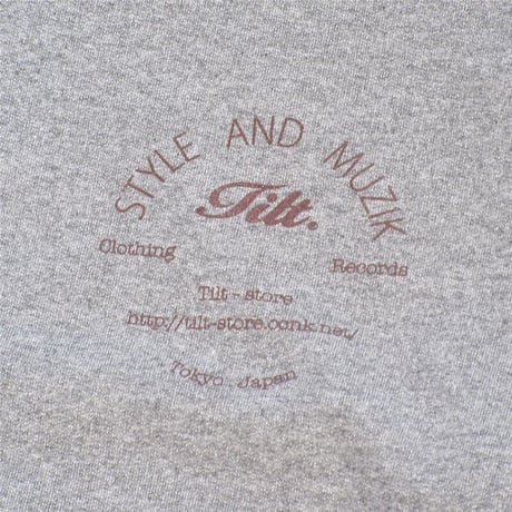 TILT / LEAF LOGO CREW SWEAT / SPORT GREY