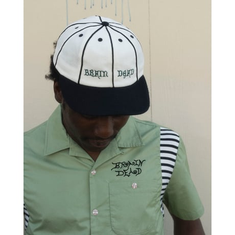 BRAIN DEAD / WOOL FLANNEL 8 PANEL HAT / NATURAL