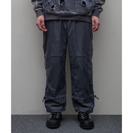 BAL / PIGMENT NYLON TRACK PANT / DARK GRAY