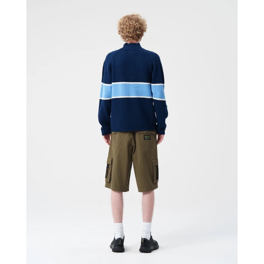 BoTT・HALF-ZIP DS KNIT BoTT / HALF-ZIP DRIVERS KNIT / NAVY | Sophomore