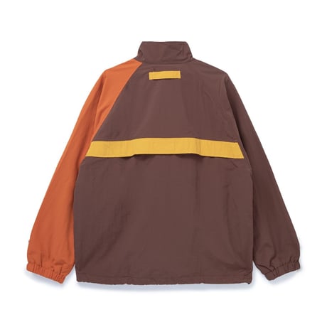 BoTT / PANELED TRACK JACKET / BROWN