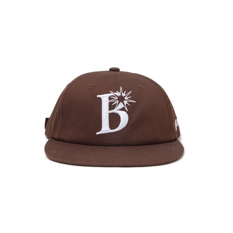 BoTT / B LOGO 6 PANEL CAP / BROWN