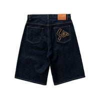 SPECIAL GUEST K.K. / BAGGY DENIM SHORTS / NAVY