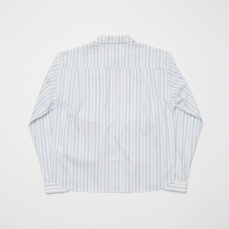 BAL / MULTI POCKET SHIRT / WHITE STRIPE