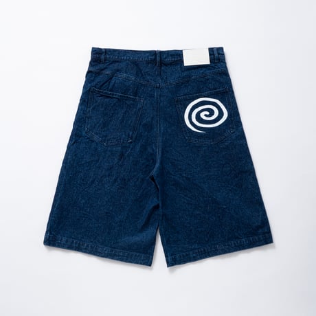SOL soonerorlater / GURUGURU DENIM SHORTS / DARK BLUE