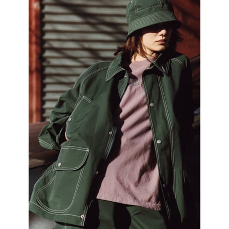 LQQK STUDIO / CORDURA@ BELLCAP HAT / FOREST GREEN
