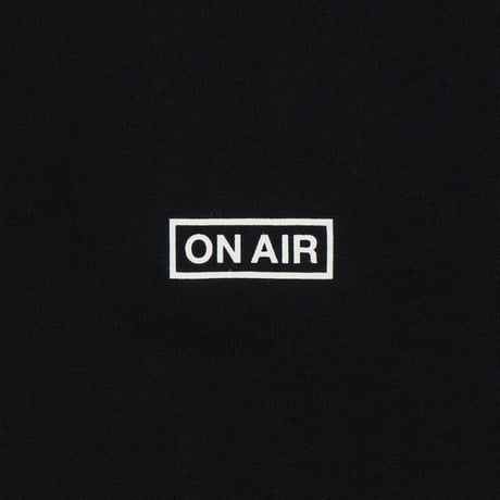 ON-AIR / ON AIR BASIC LOGO L/SL TEE / BLACK