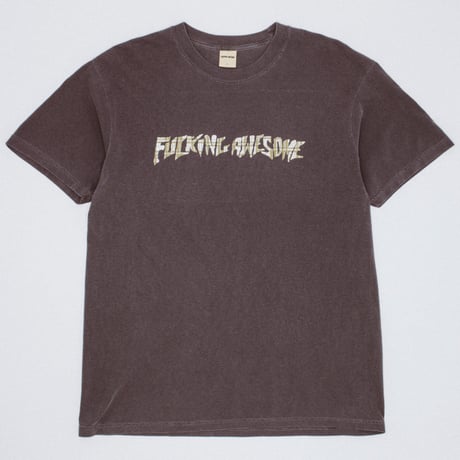 FUCKING AWESOME / PLAID PHOTO COPY TEE / PEPPER